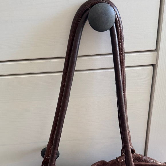 Sissi Rossi Brown Leather Tote Bag - Picture 3 of 16